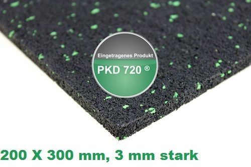 Antirutsch Zuschnitt unsere Marke PKD 720® 20 cm X 30 cm, 3 mm stark